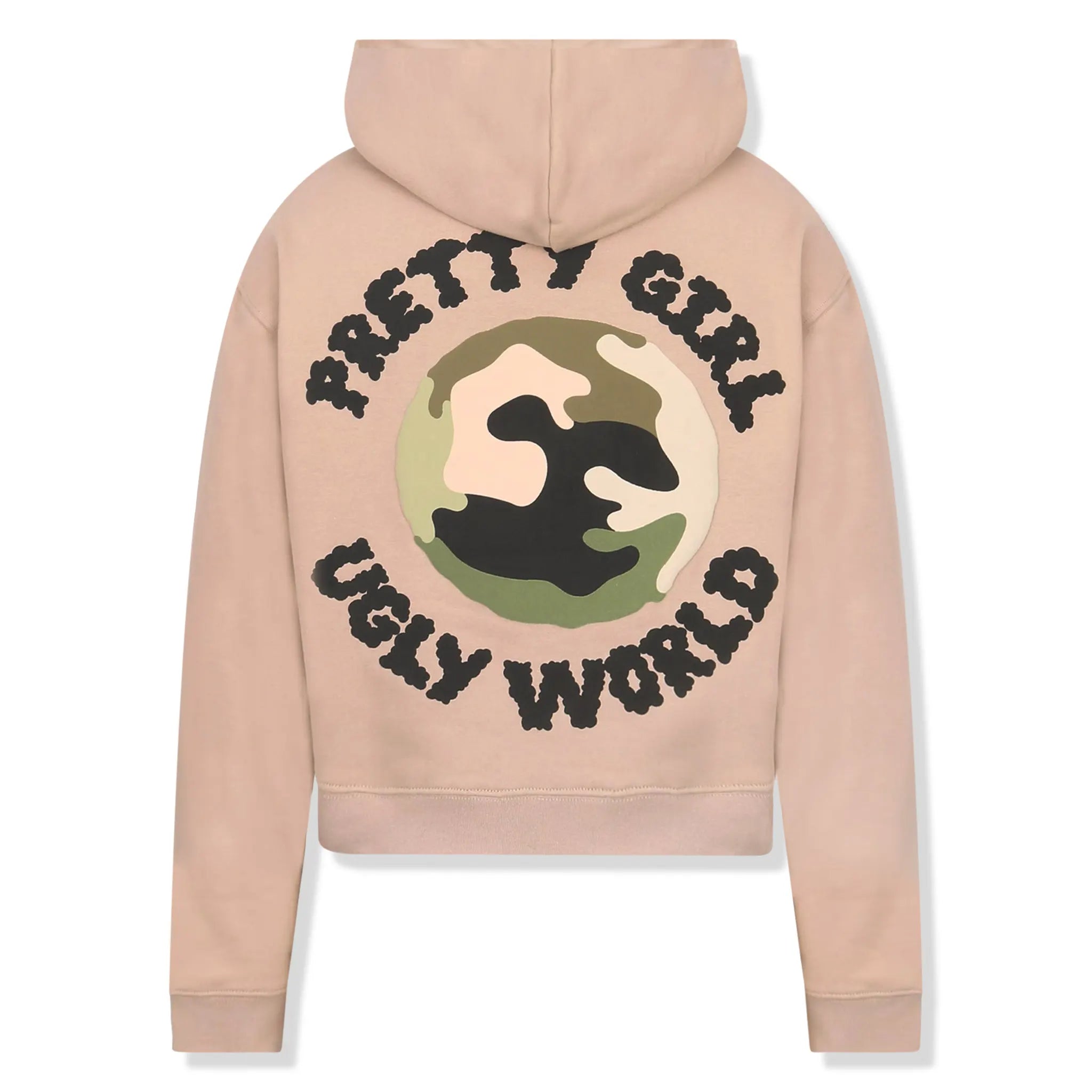 Back View of Pretty Boy Ugly World Cropped Mushroom Hoodie 42804350